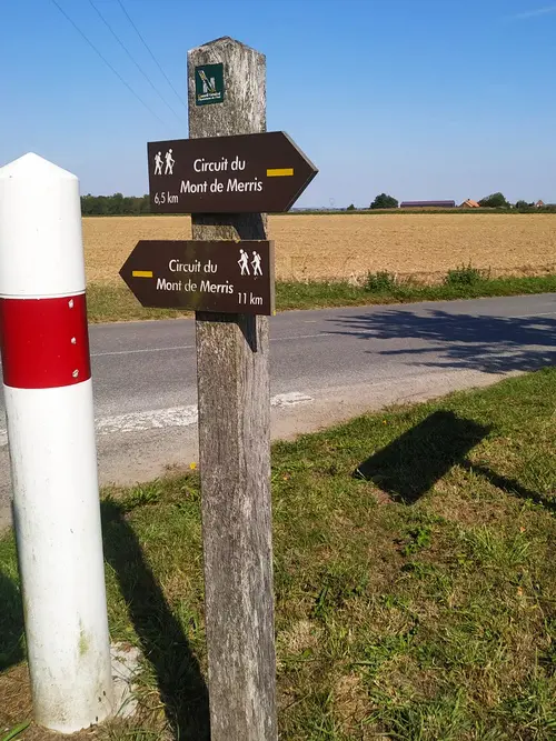 Panneaux indicateurs du circuit