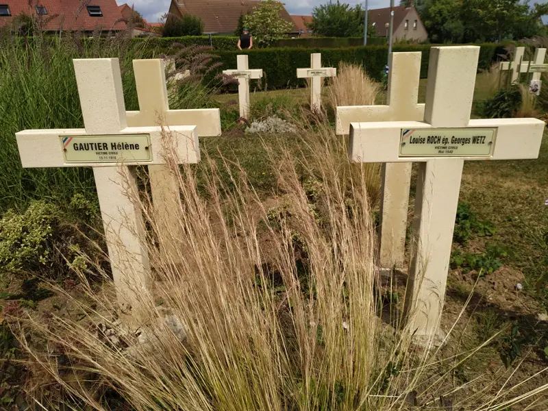 des civils décédés en 1916 et 1940 au cimetière de Bailleul
