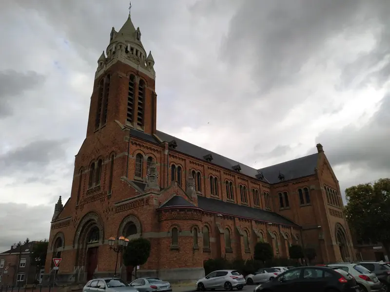L'église Saint Vasst de Bailleul et son clocher caractéristique