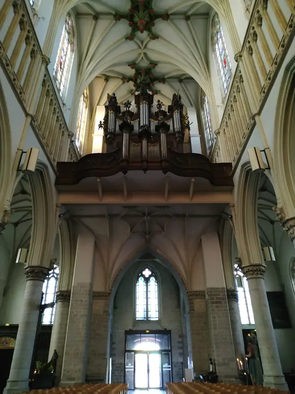L'orgue baroque de l'église Saint Christophe de Tourcoing