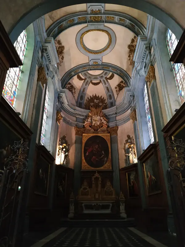 le choeur de l'église Sainte Marie-Madeleine de Lille