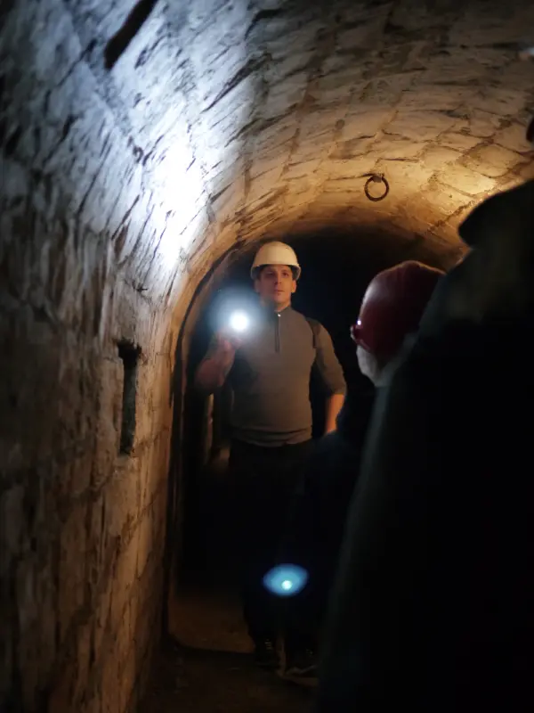 Visite guidée des souterrains de la citadelle de Cambrai