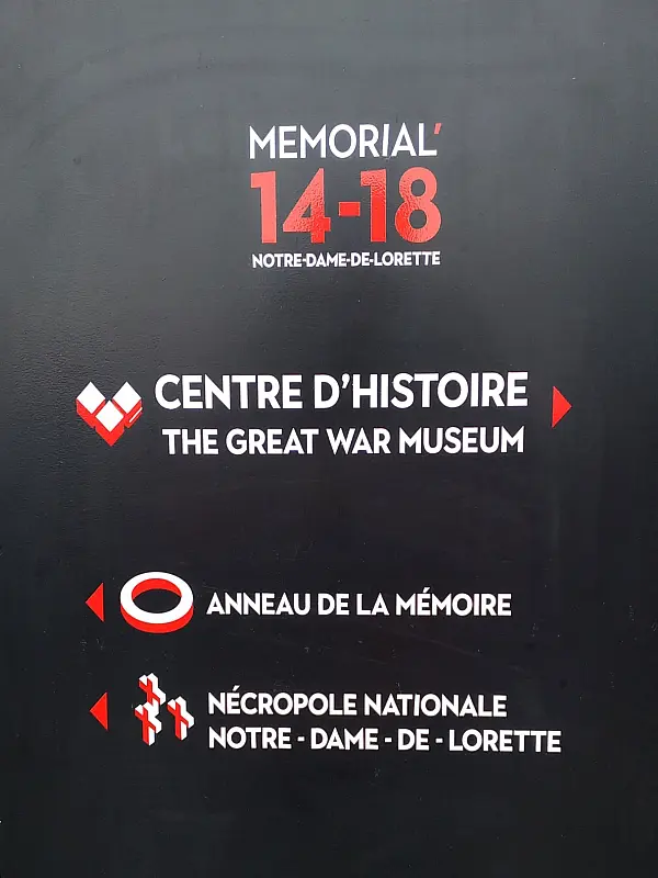 Mémorial 14-18 notre dame de lorette