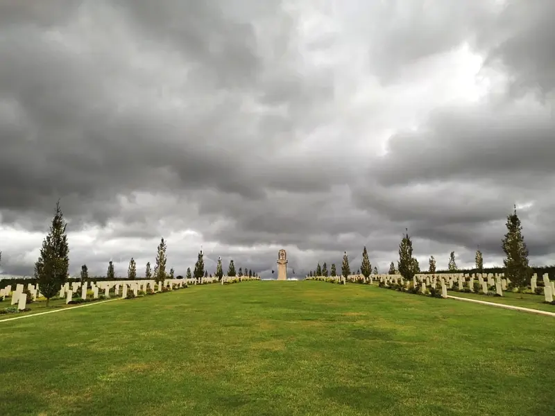 cimetière du mémorial australien de Villers-Bretonneux