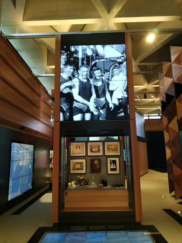 Souvenir australiens au centre Sir John Monash