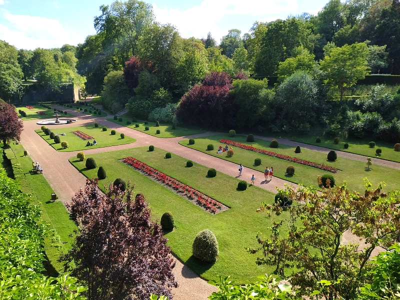 jardin publique de Saint-Omer, les remparts