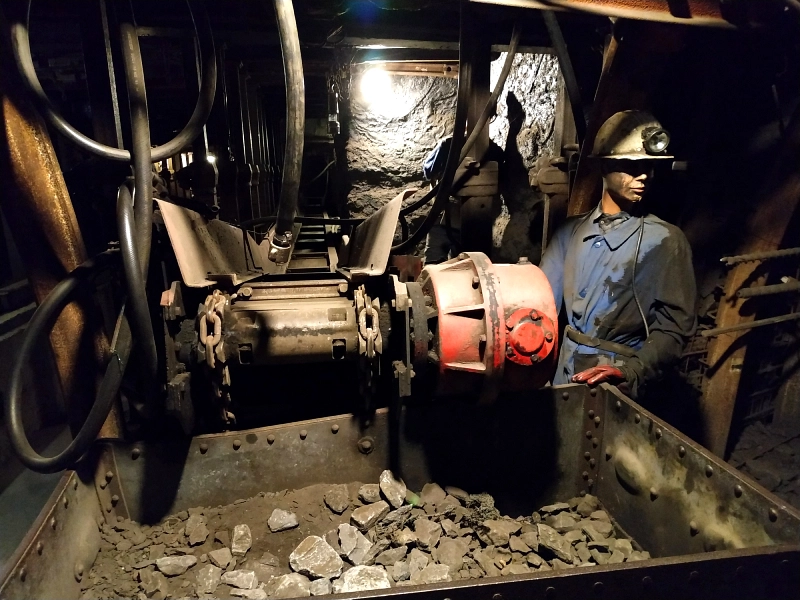les mineurs des années 1950 au centre historique minier de Lewarde