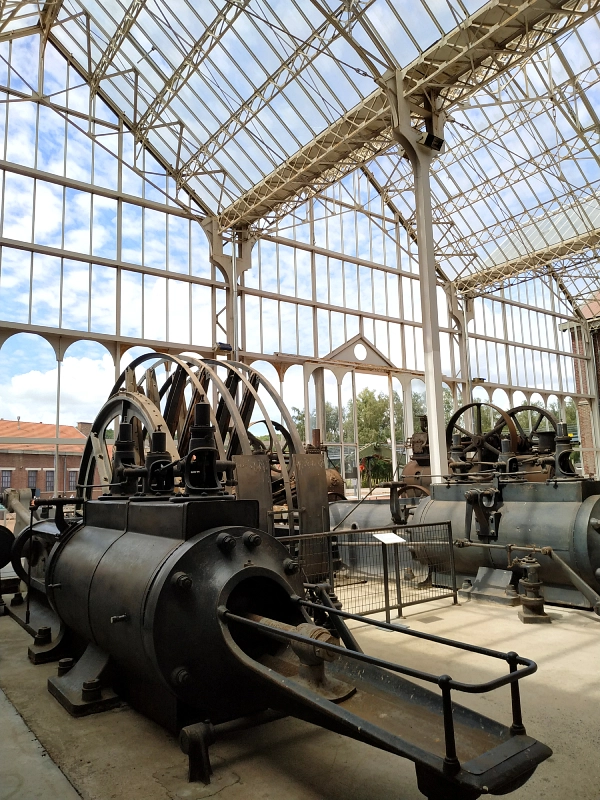 la salle des machines du centre historique minier de Lewarde