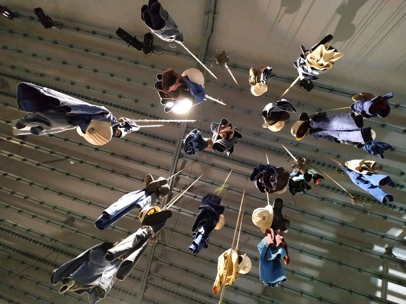 salle des pendus centre historique minier de Lewarde