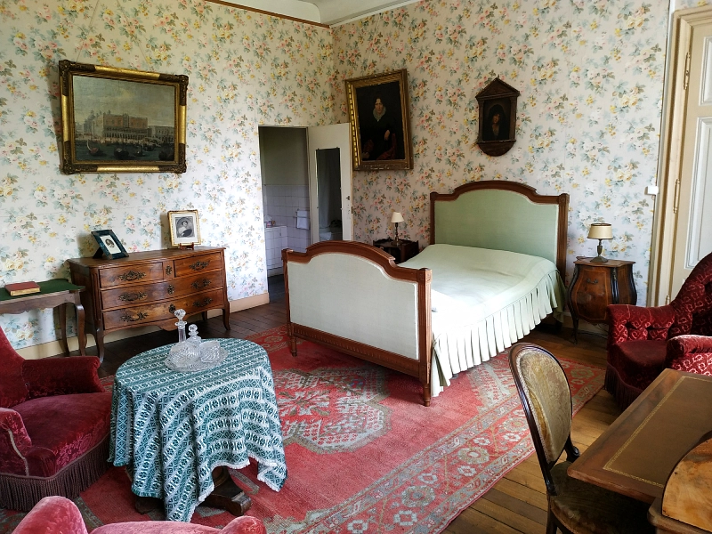 la chambre du prince au château de Trélon