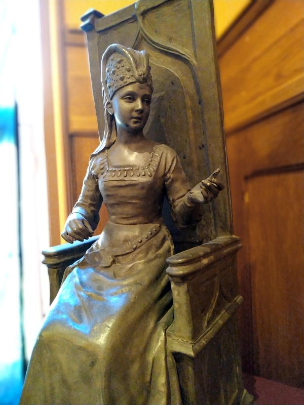 statue du 19ème siècle au musée Benoit du Puydt de Bailleul