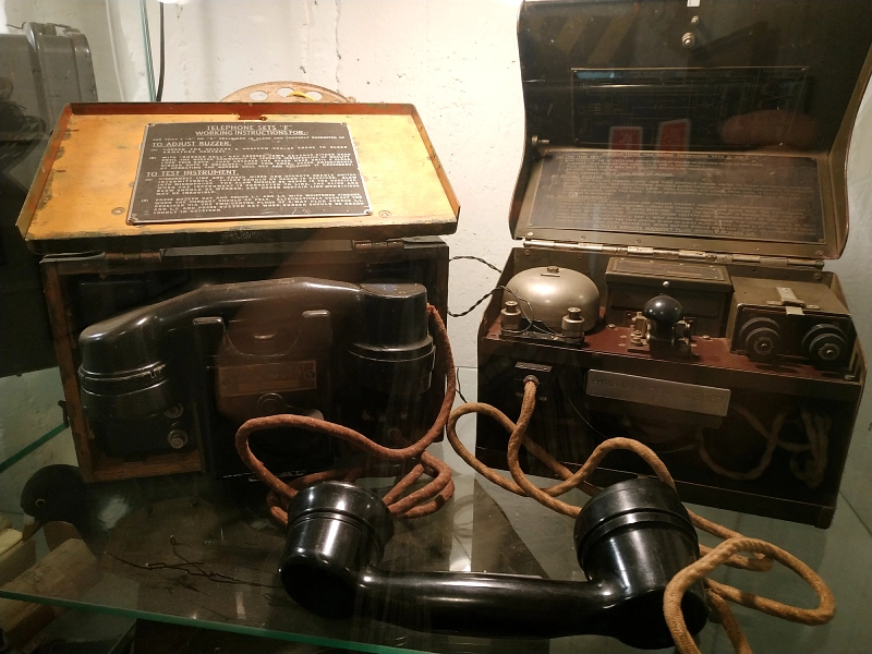 équipement radio au musée du 5 juin 1944 à Tourcoing