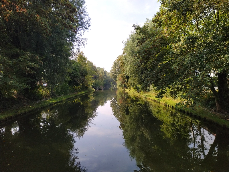 Quai du Halot non loin du musée du 5 juin 1944 à Tourcoing