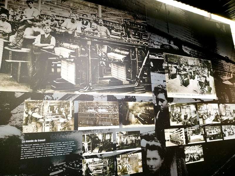 le monde du travail de la dentelle au 19ème siècle à Calais