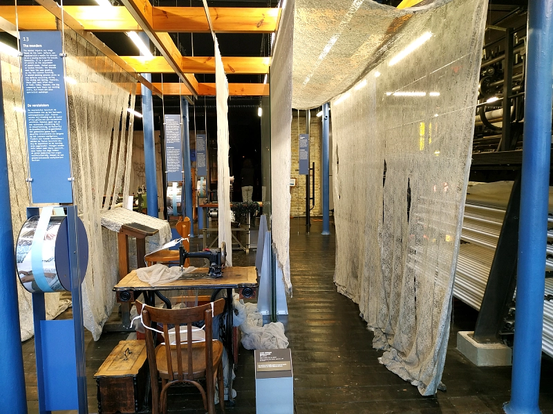 L'atelier de la Cité de la dentelle et de la mode de Calais