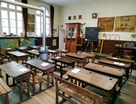 classe 1930 de l'écomusée des écoles de Lille