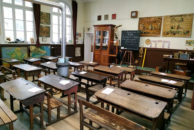 classe 1930 de l'écomusée des écoles de Lille