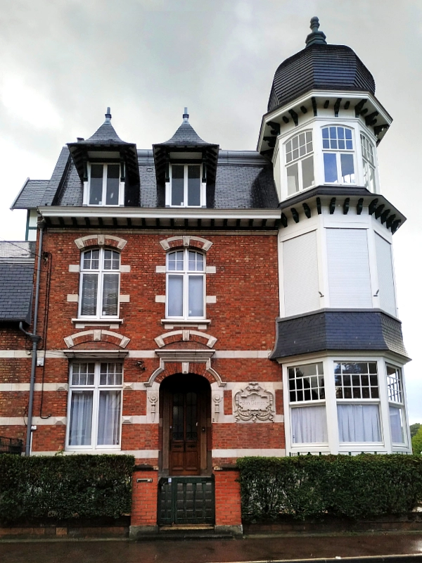 Belle villa au bout de l'avenue du Général-de-Gaulle à Croix