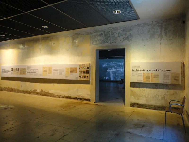 frise chronologique du Mémorial de l'internement et de la déportation