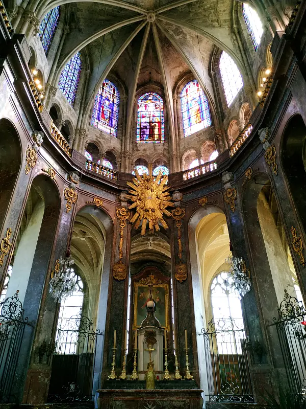 le choeur de l'église Saint Jacques de Compiègne
