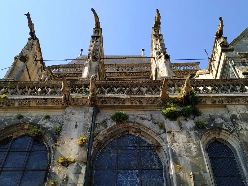 les gargouilles de l'église Saint Antoine de Compiègne