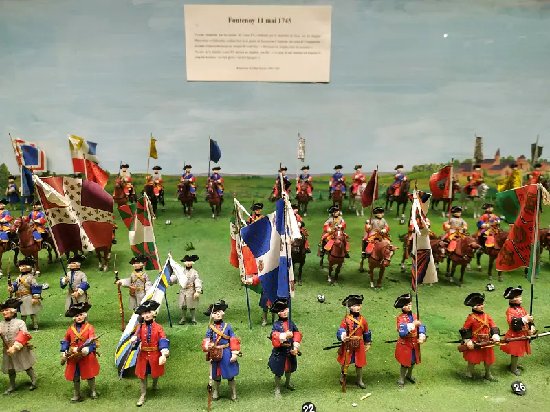 bataille de Fontenay au musée de la Figurine historique