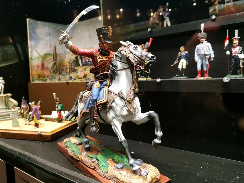 soldate napoléonien au musée de la Figurine historique