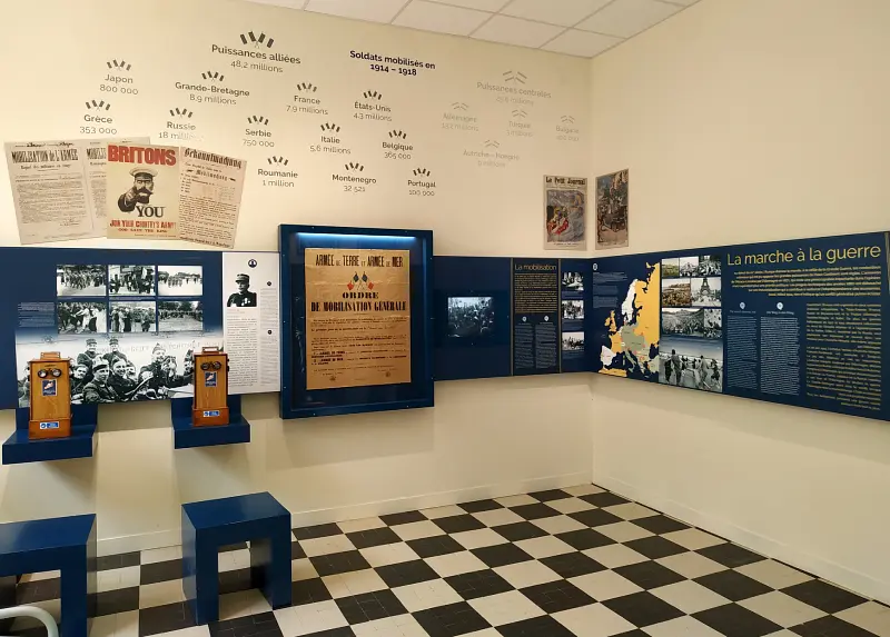 le musée de l'armistice 14-18 à Rethondes