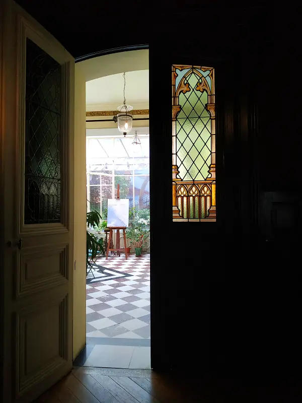 Le jardin d'hiver de la maison de Jules Verne