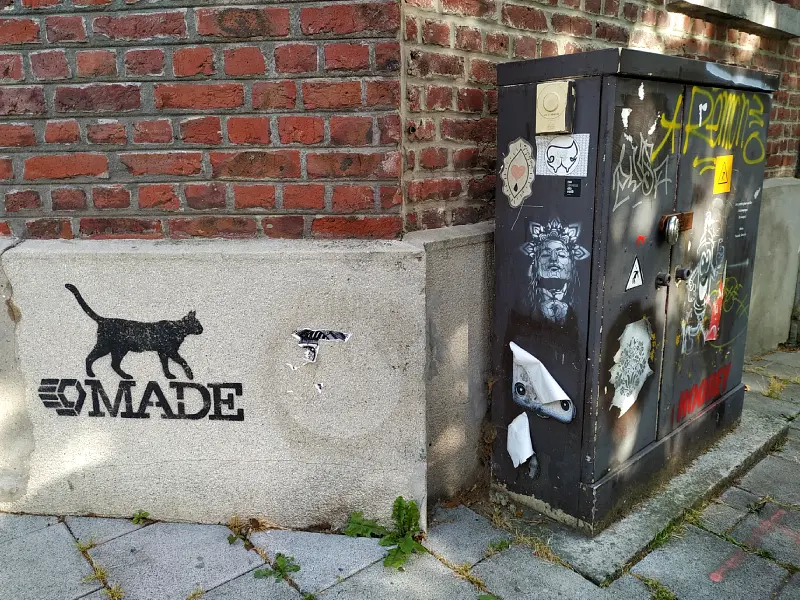 handmade et autres street artistes à Roubaix