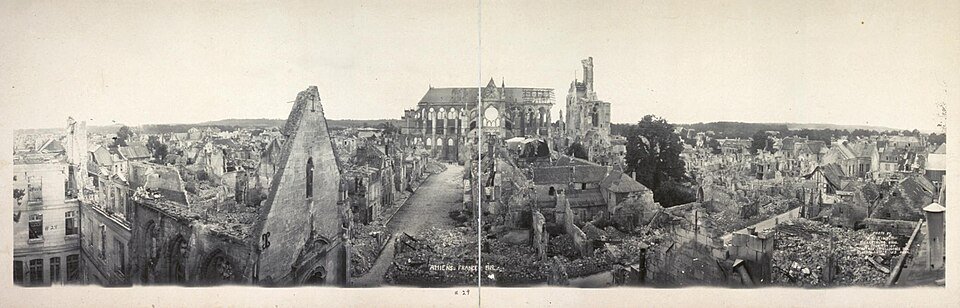 Soissons france 1919 panorama