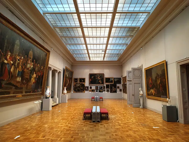le rez-de-chaussée du Musée Antoine Lecuyer