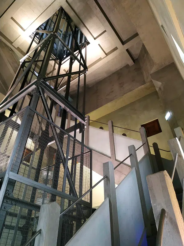 l'intérieur du beffroi de l'hôtel de ville de lille