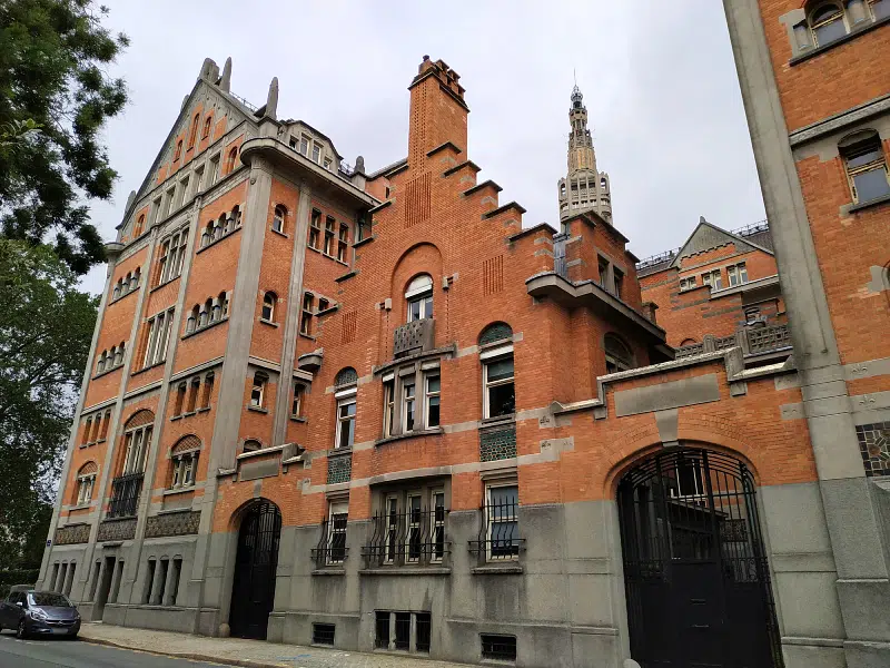 l'hôtel de ville art déco et néo flamand de Lille