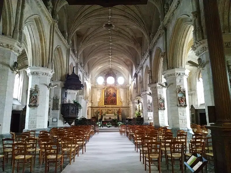 l'abbatiale Saint Saulve de Montreuil-sur-Mer