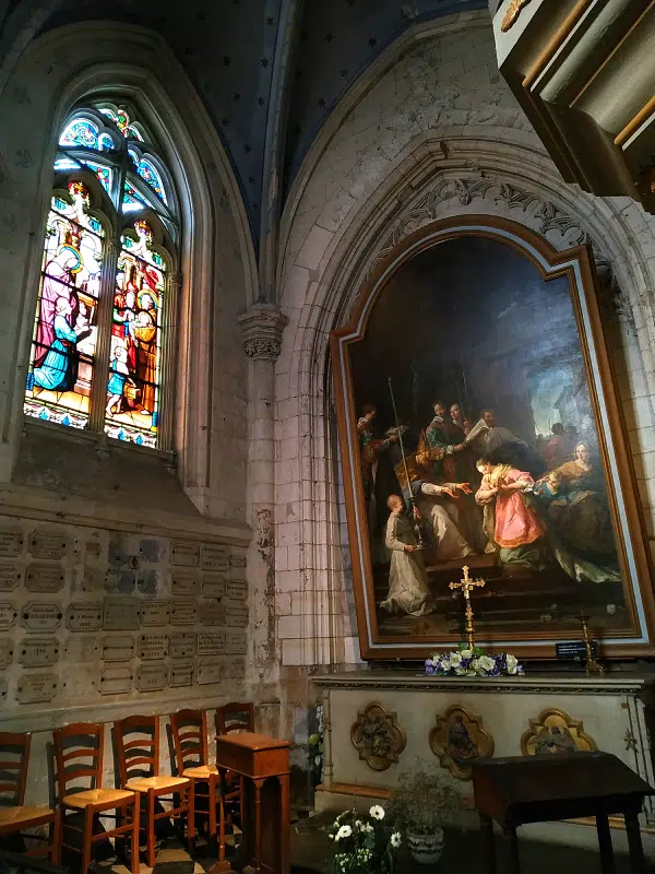 la chapelle Notre Dame de l'abbatiale