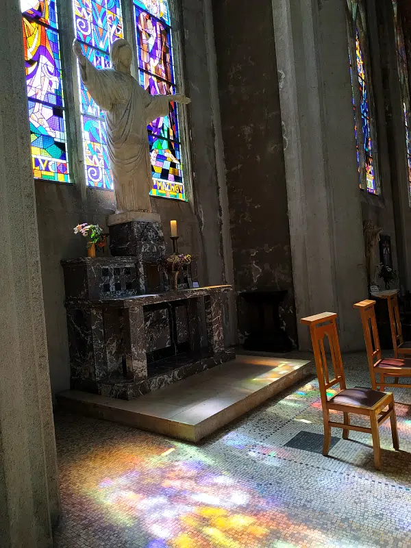 l'une des chapelles de l'église de masnières