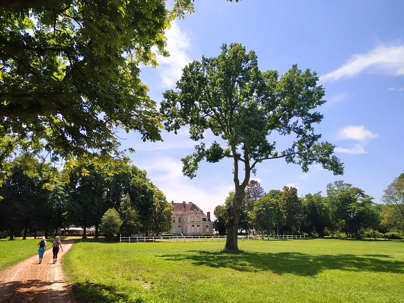 le parc du château de Bernicourt