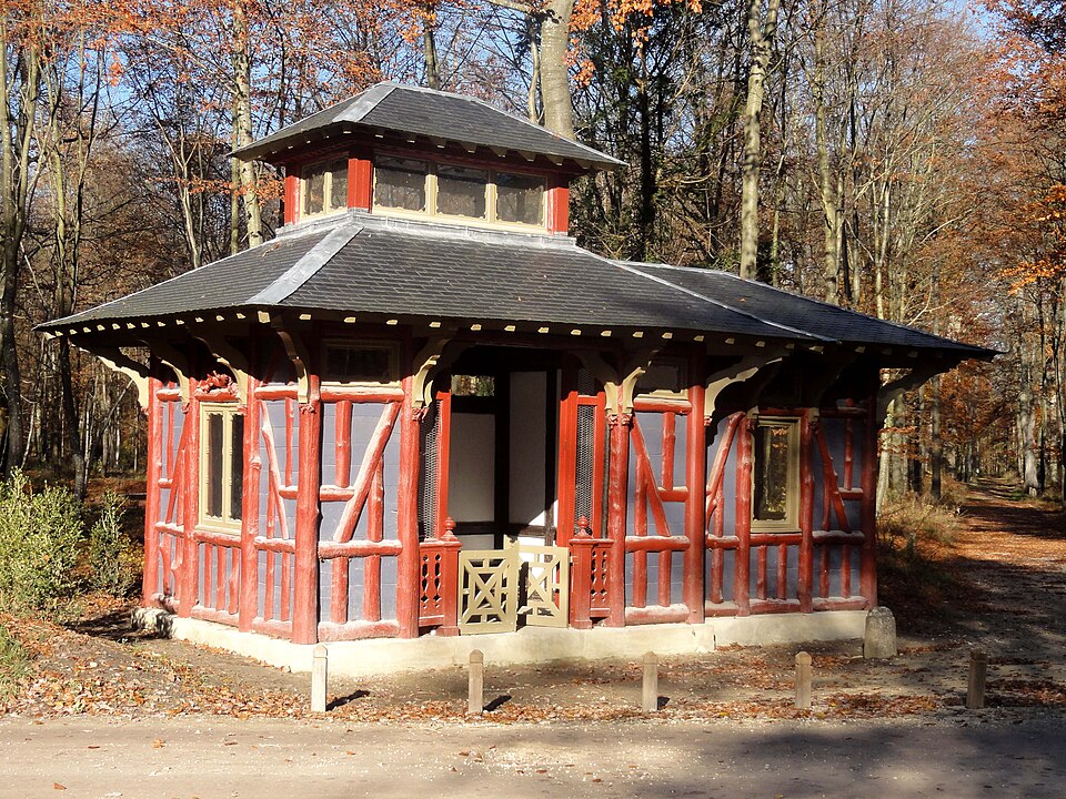 Château de chantilly petit parc le pas de tir la cabane 3