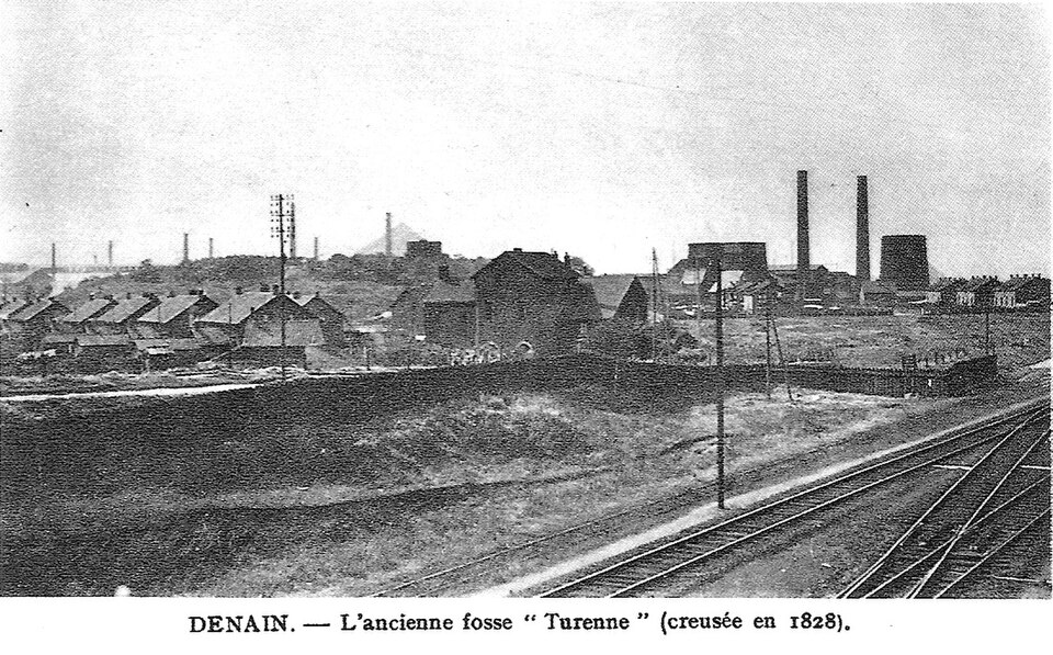 Fosse turenne à denain vers 1900