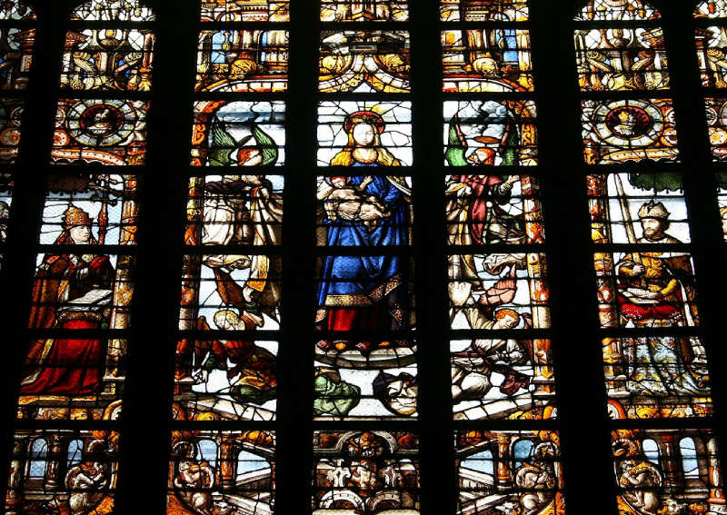 Cathedrale tournai vitraux2