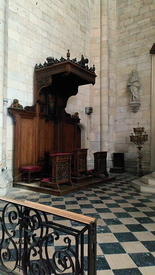 Abbatiale saint pierre de corbie intérieur chœur 1