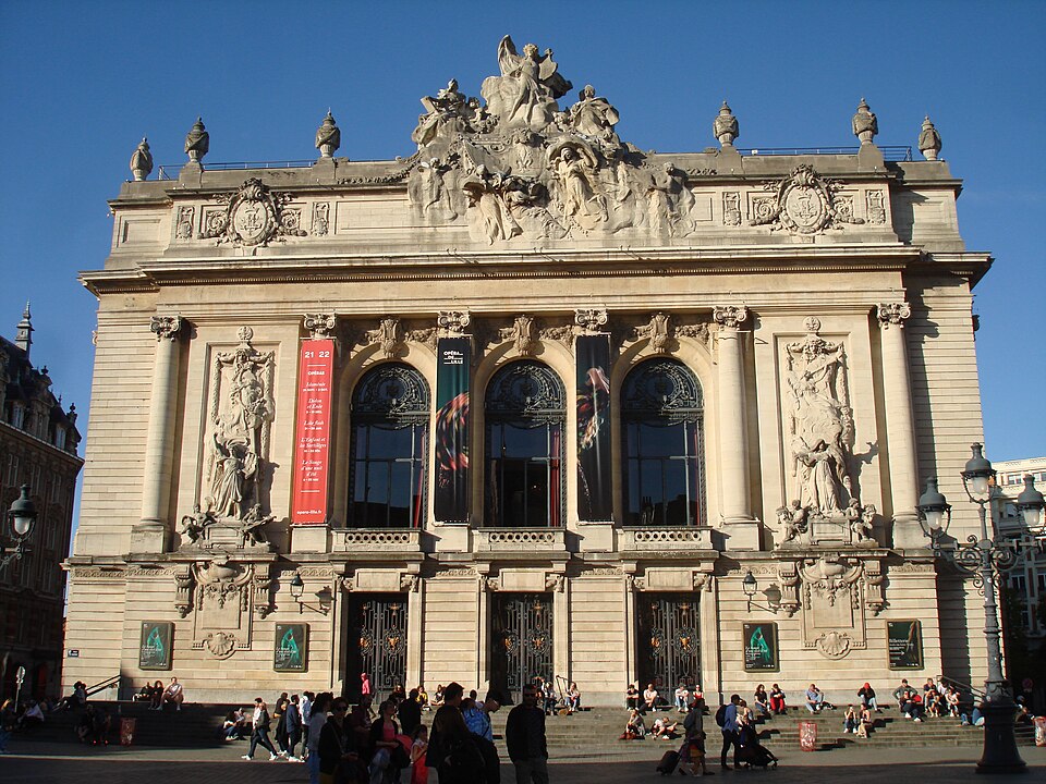 Lille opera facade